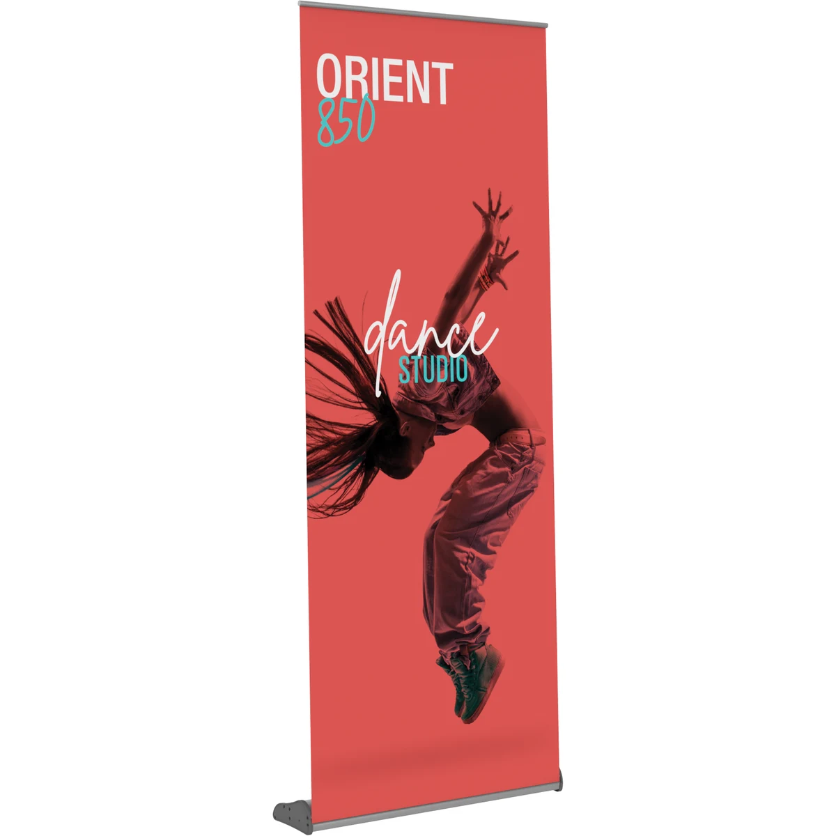 Orient 850 Silver Retractable Banner Stand 1