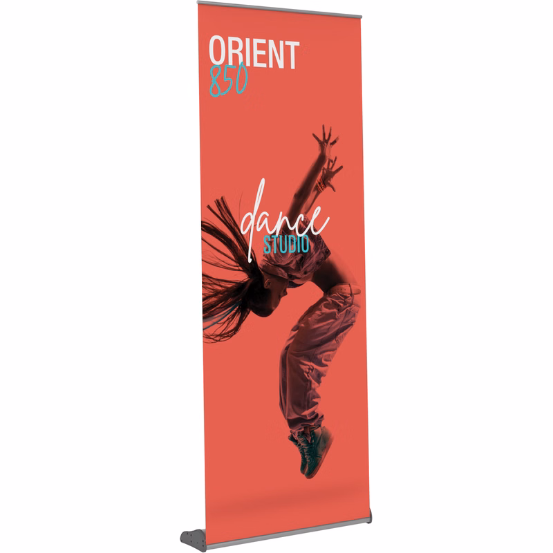 Orient 850 Silver Retractable Banner Stand