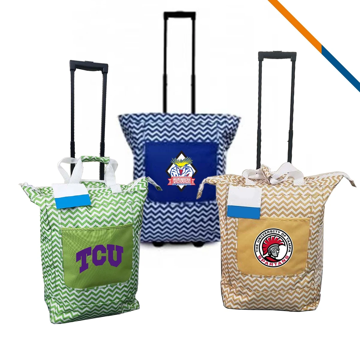 Perennis Rolling Tote Bag 1
