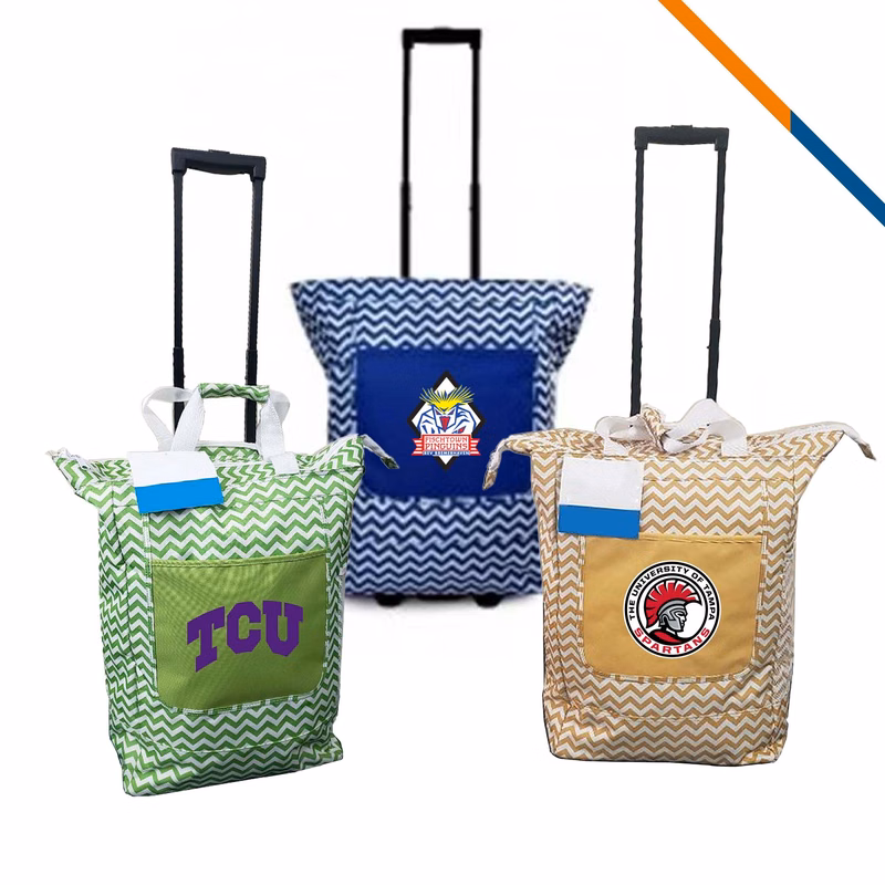 Perennis Rolling Tote Bag