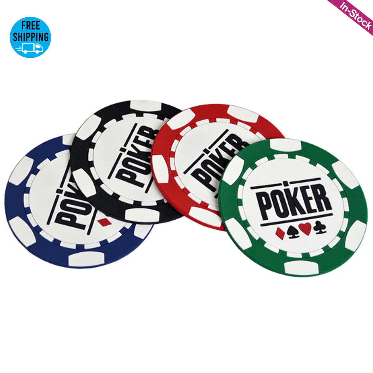 Poker Chip Golf Ball Marker 1