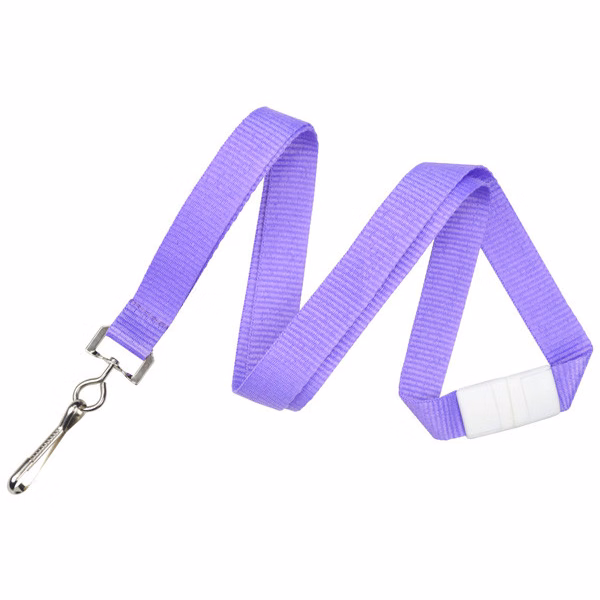 Neon Breakaway Lanyard (Purple)