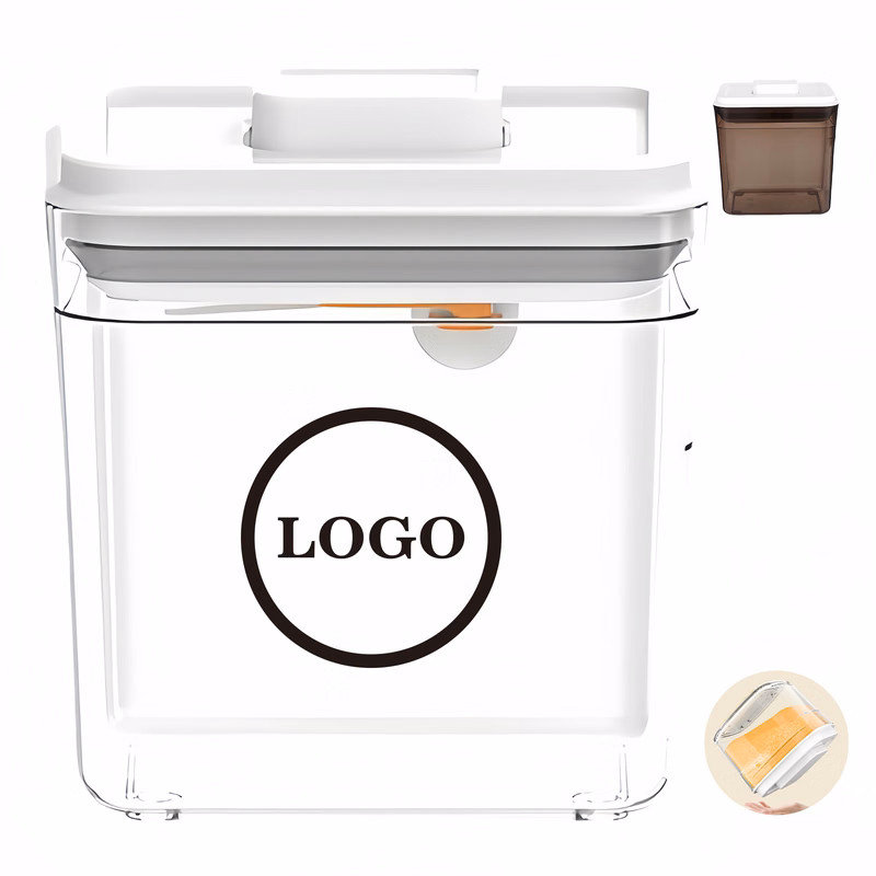 1.7L Push-Button Airtight Plastic Container