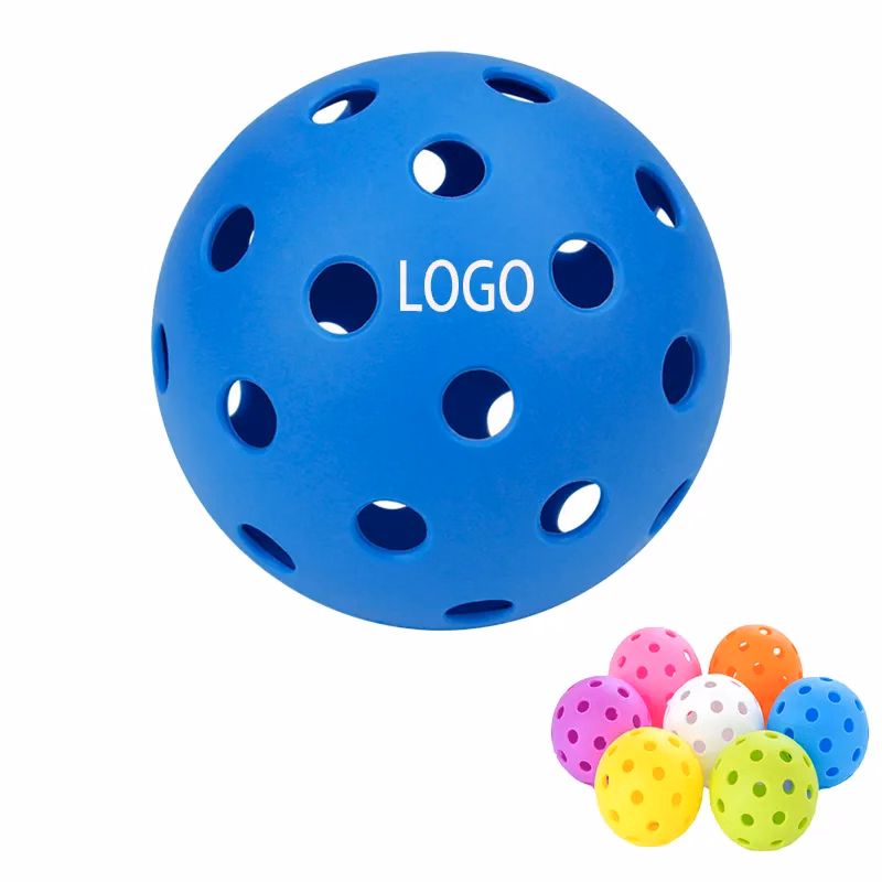 Multicolor 40-Hole Outdoor Pickleball Ball