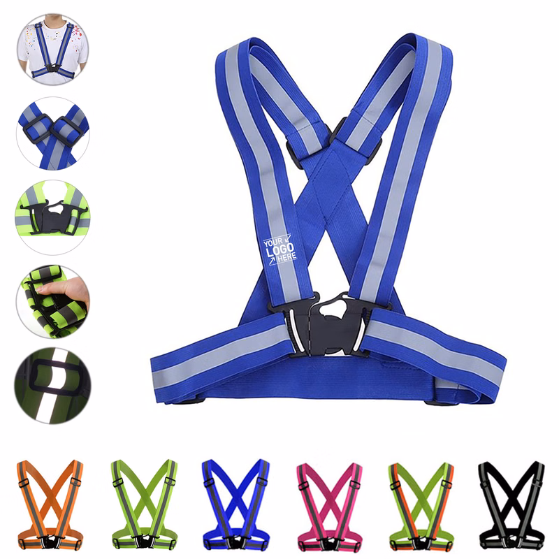 Adjustable Elastic Safety Reflective Vest