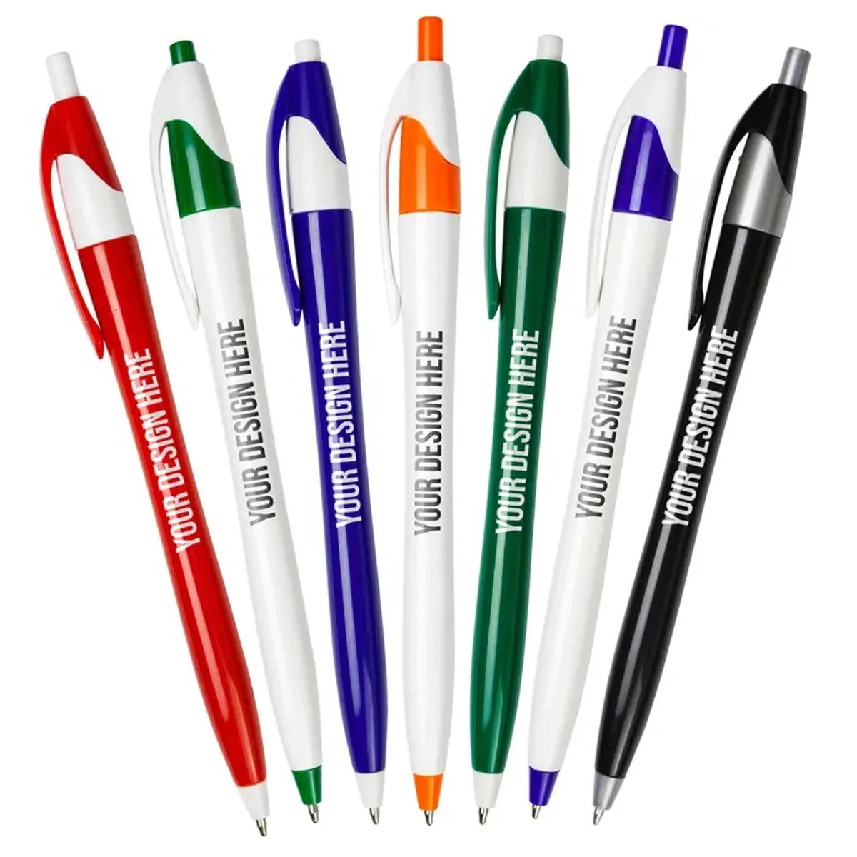Thin Plastic Ballpoint Pen 1