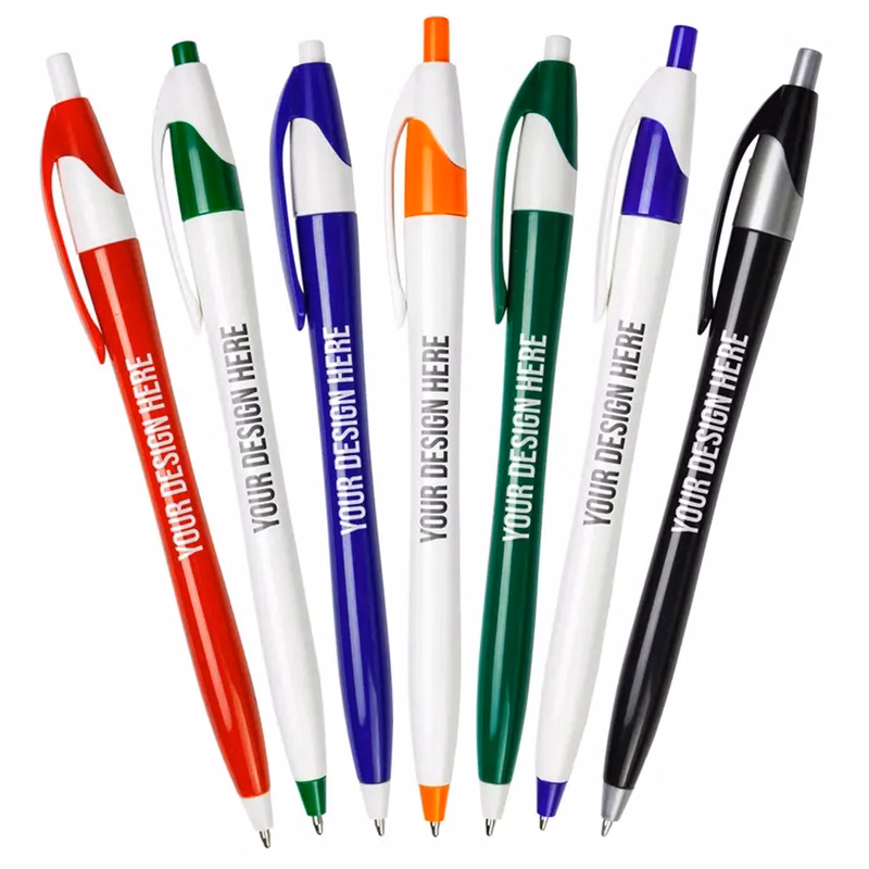 Thin Plastic Ballpoint Pen