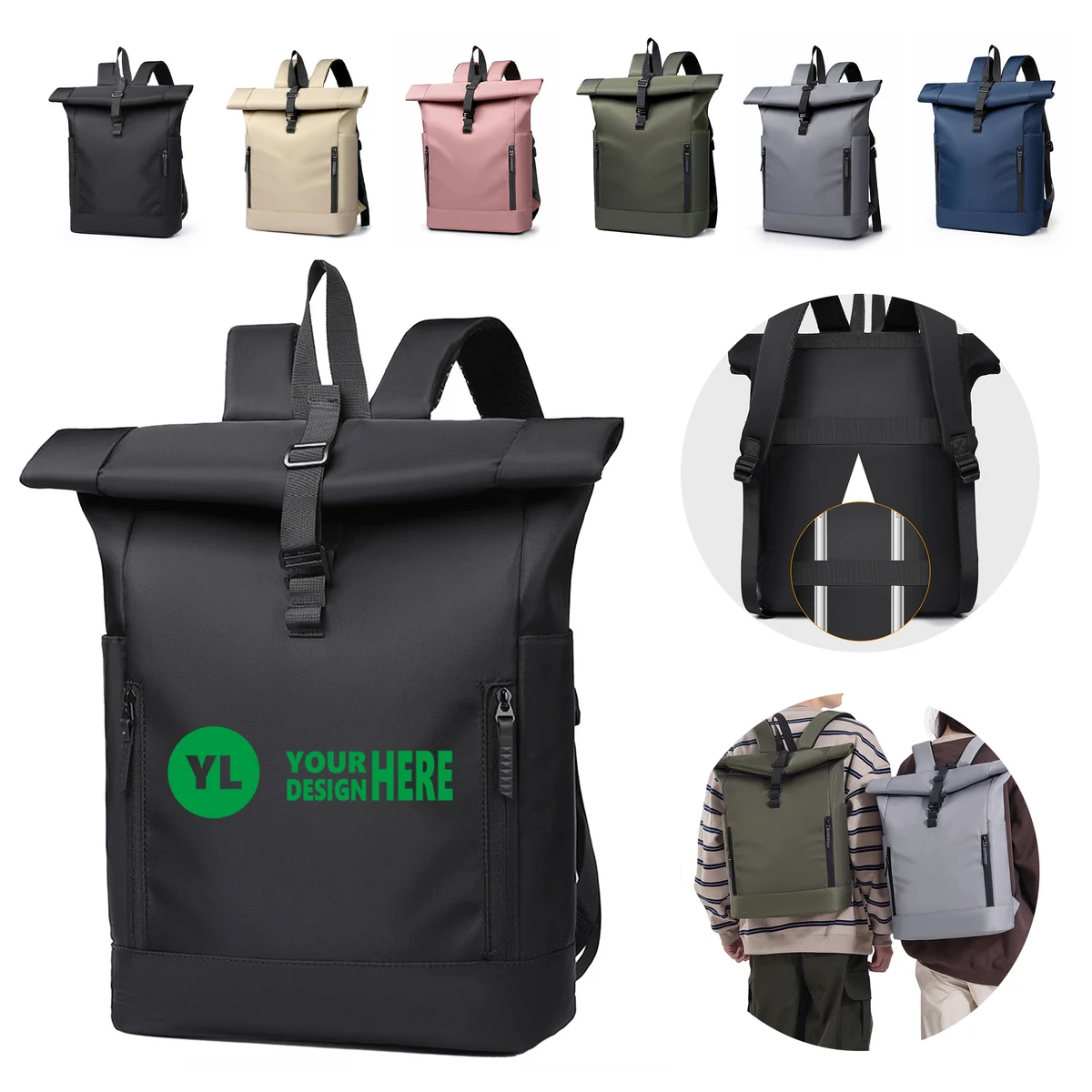 16-Inch Travel Laptop Backpack 1