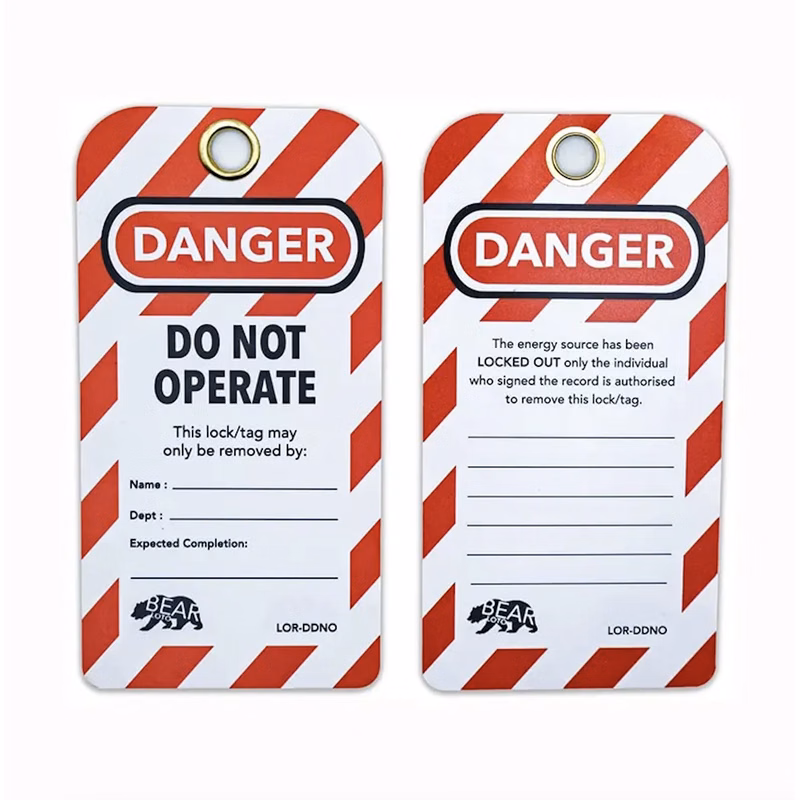 Custom Lockout Tag