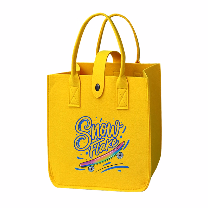 Stylish Felt Shopping Bag