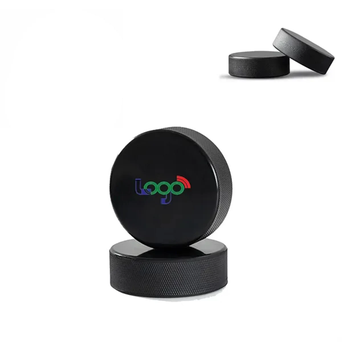 6OZ Competition Hockey Pucks 1