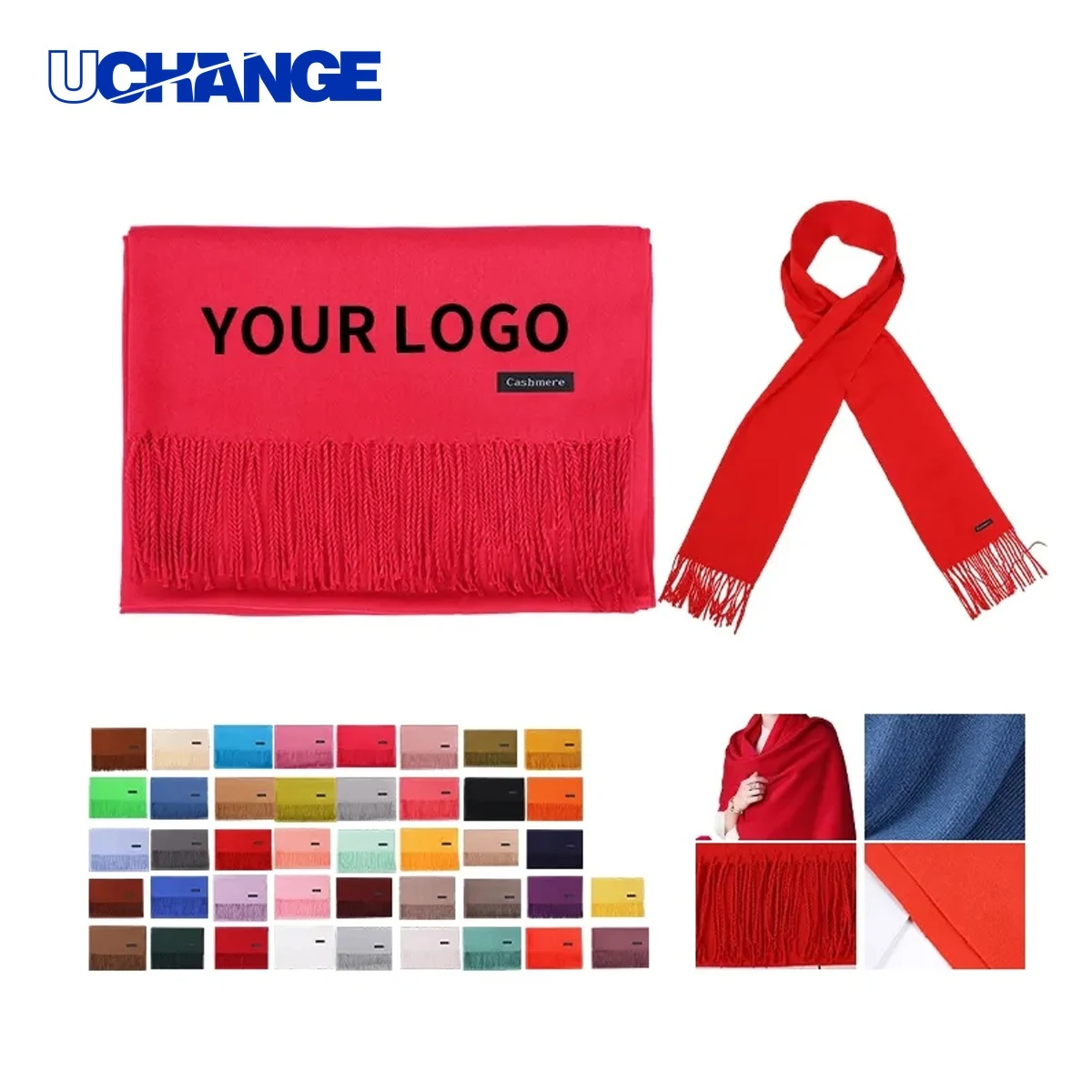 Imitation Cashmere Scarf for Casual Wear 1