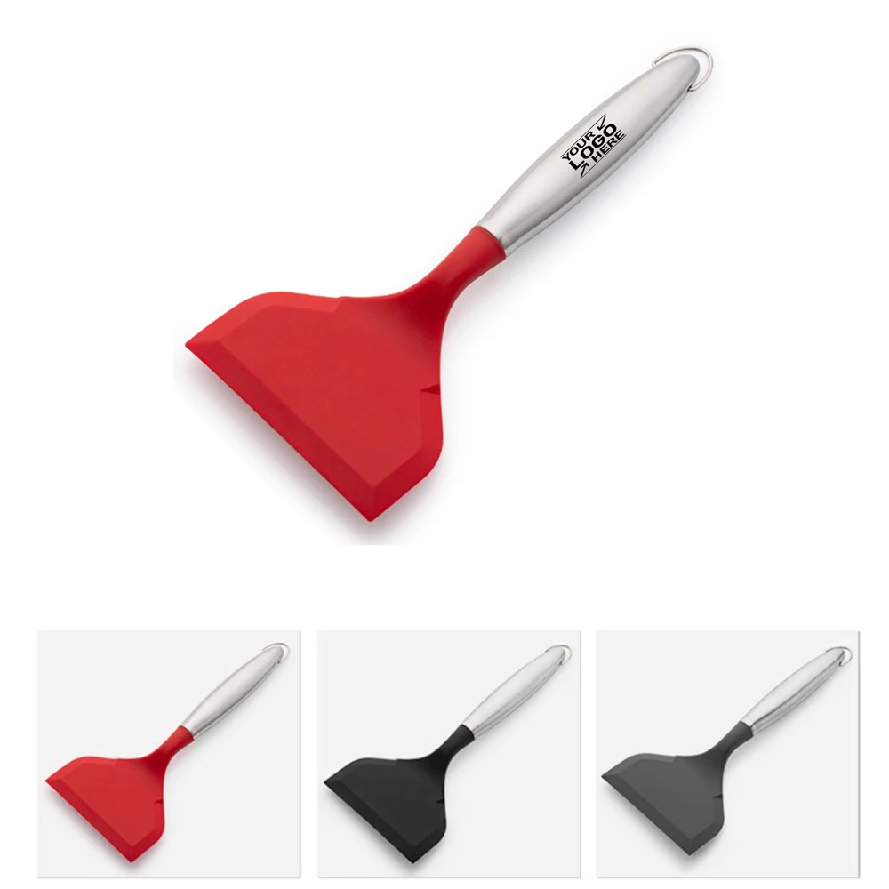 Silicone Spatula with Stainless Steel Handle 1