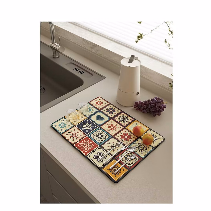 Dish Drying Mat for Kitchen Counter