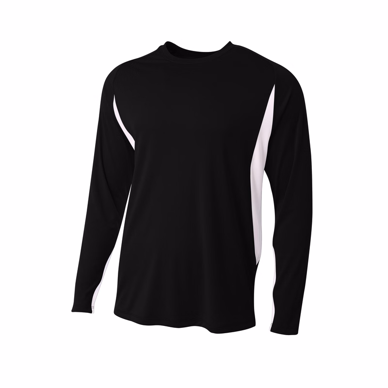 A4 Long Sleeve Color Block Tee