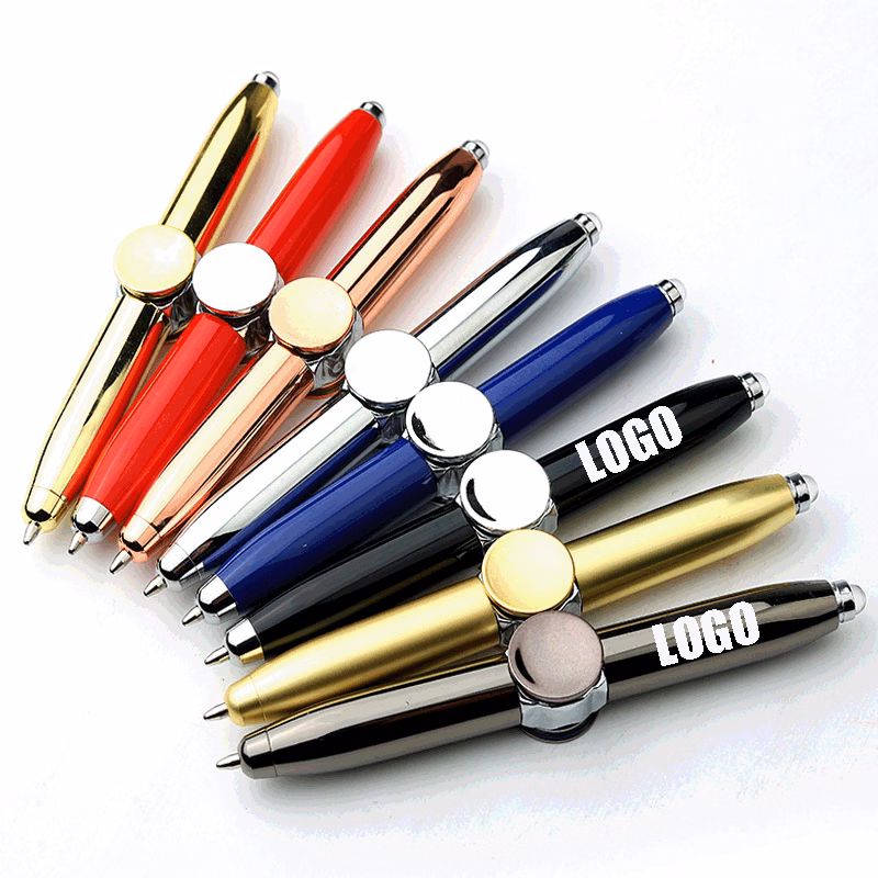 Multi-Functional Fidget Pen Spinning Pen with LED Light