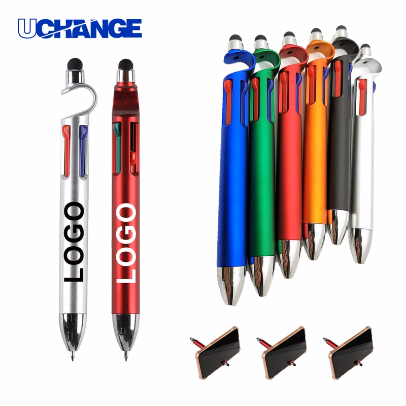 Multi Function 4 In 1 Pen With Stylus