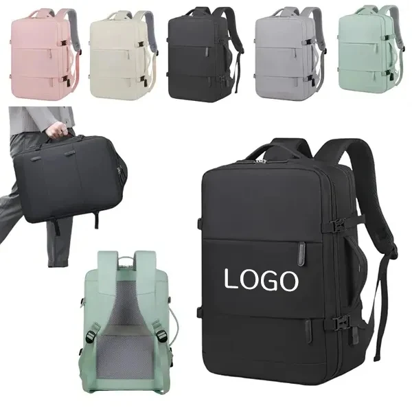 Multi-Compartment Oxford Travel Backpack 1