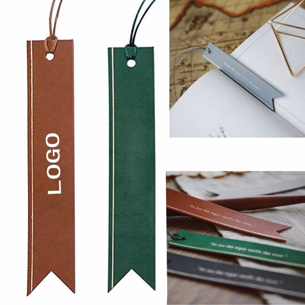 PU Leather Bookmark