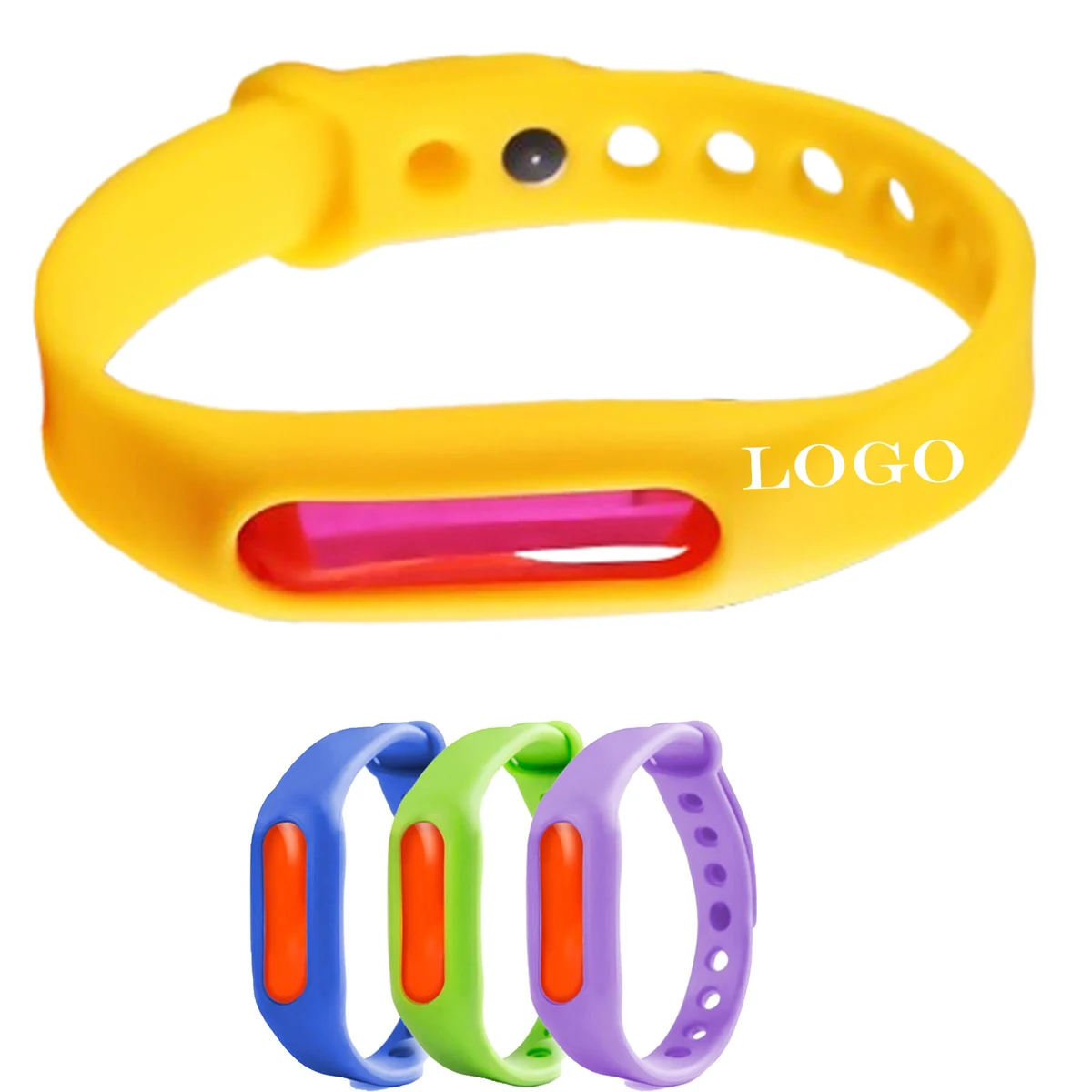 Silicone Mosquito Repellent Bracelet For Kids 1