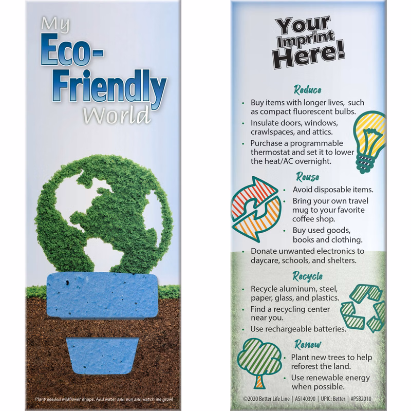 Plant-A-Shape Bookmark - Stock Awareness Designs