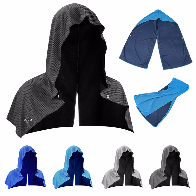 UV Protection Hooded Scarf