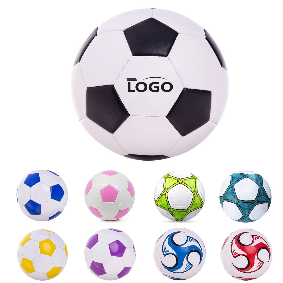 Durable PVC Youth Practice Game Football 1