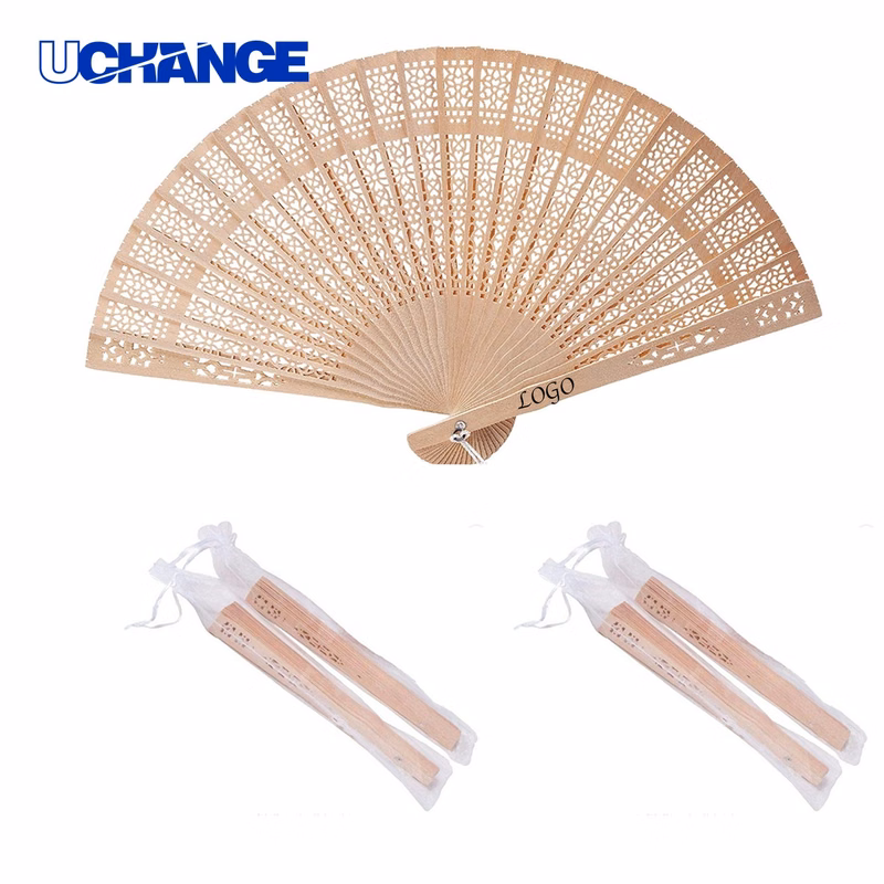 Wood Folding Hand Fan Tool
