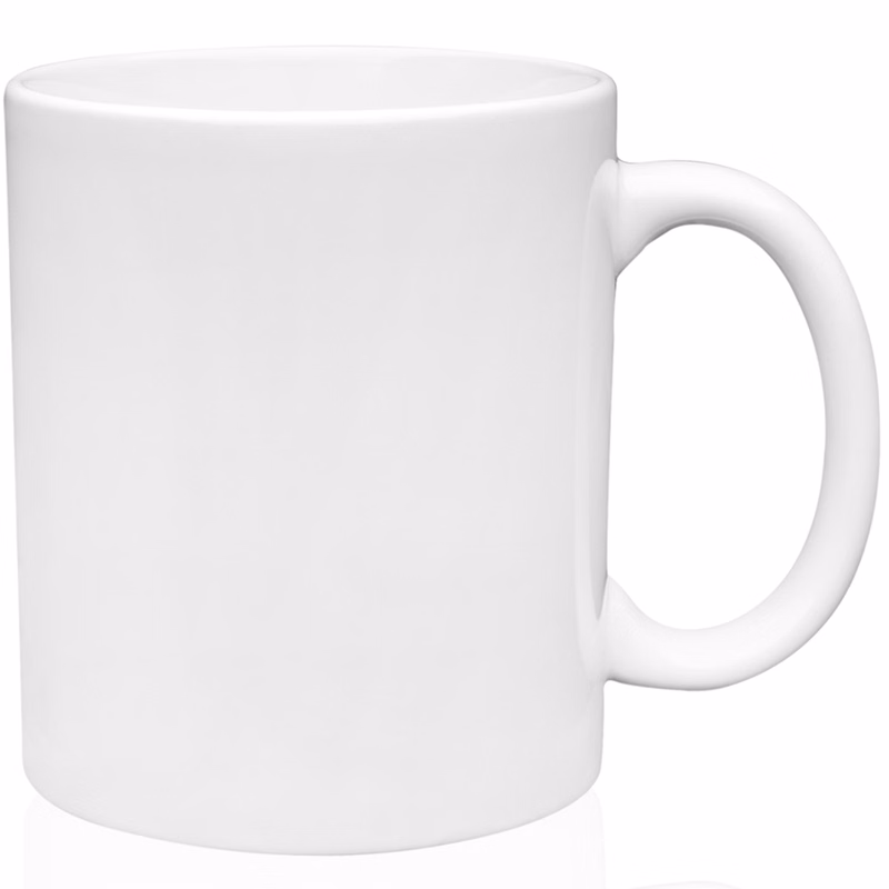 11 oz. Traditional Ceramic Mug - White