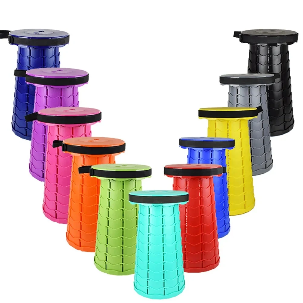 Upgraded Folding Stool Portable Collapsible Camping Chair 1