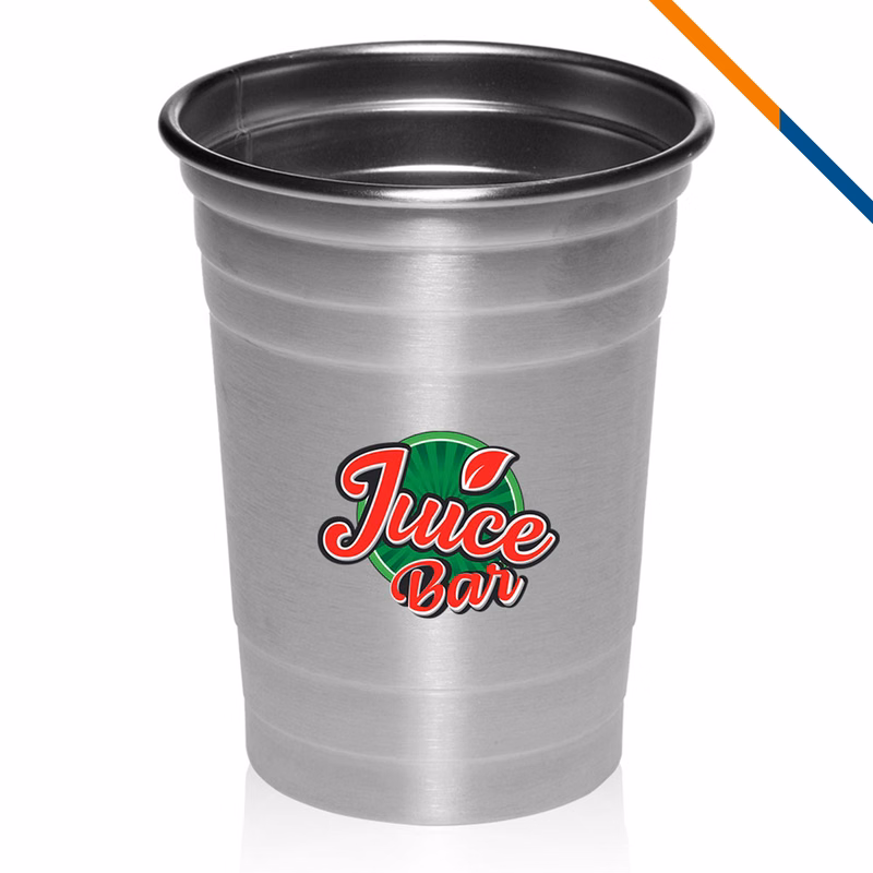 Coform Stainless Steel Beer Cup - 16 OZ.