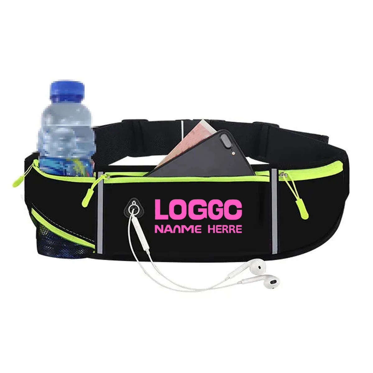 Three Pocket Sports Waist Bag 1