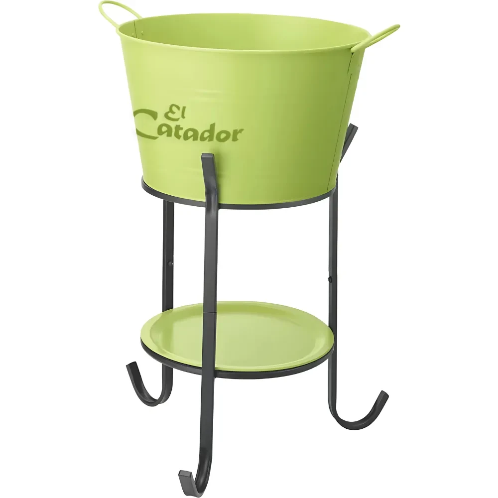 Powder-Coated Steel Party Tub Bucket 1