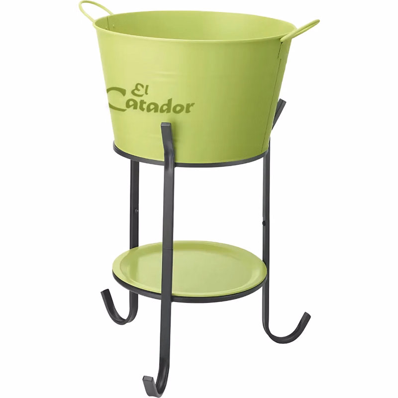 Powder-Coated Steel Party Tub Bucket