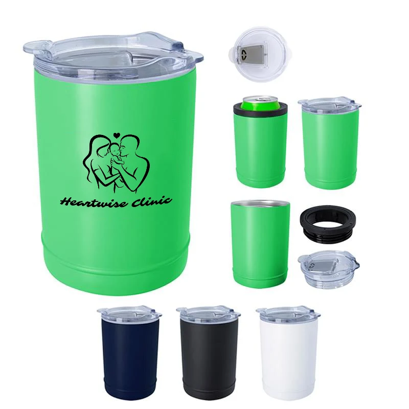 2-In-1 Copper Insulated Beverage Holder And Tumbler 1