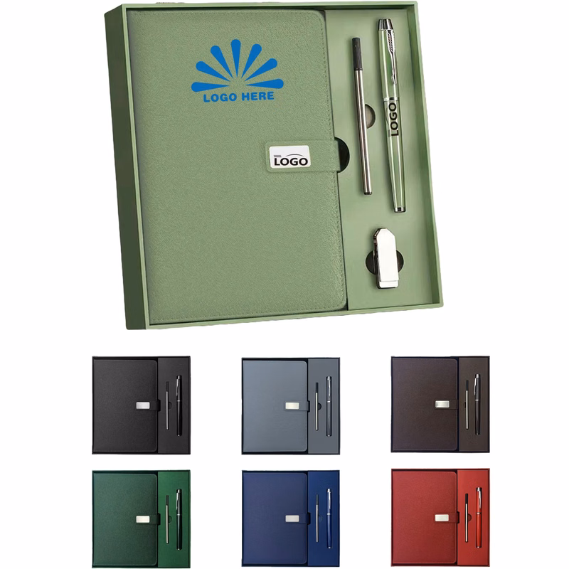Business Notebook Gift Box Set MOQ 50PCS