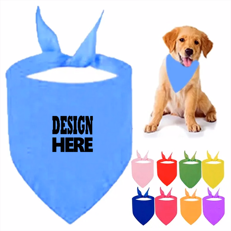 Custom Dog Bandana Scarf Bib ?C 50pc Minimum