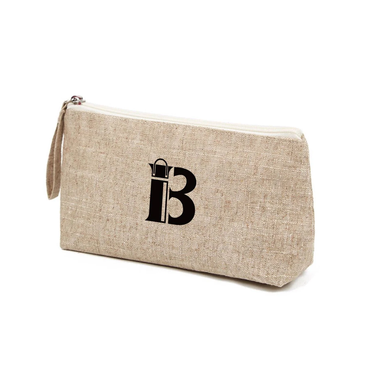 Canvas Cosmetic Bag W/ Lining 1