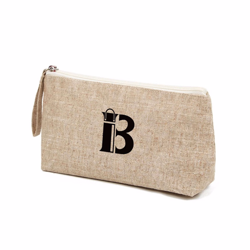 Canvas Cosmetic Bag W/ Lining