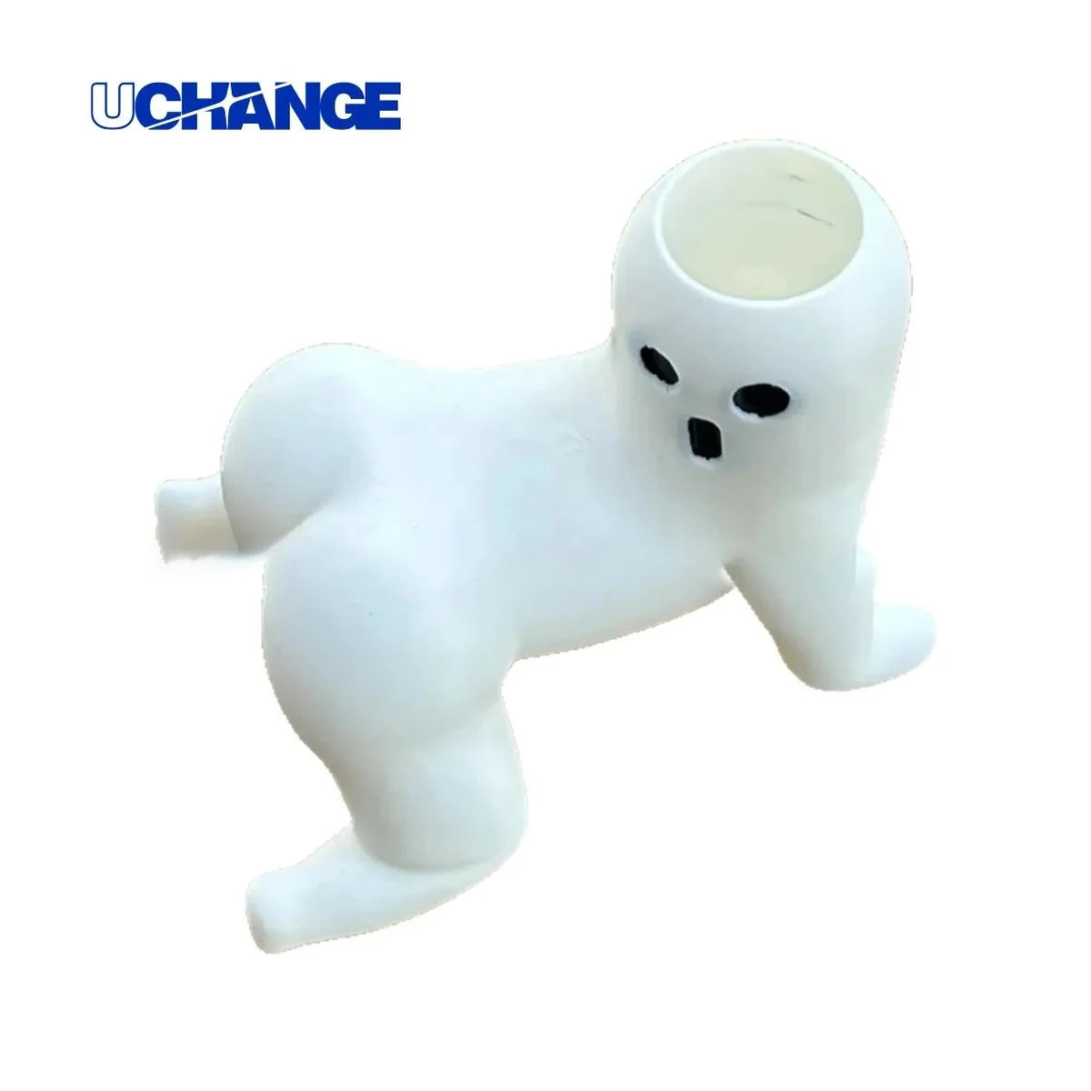 Ghost Resin Mini Planter Bud Vase For Desk Decor 1