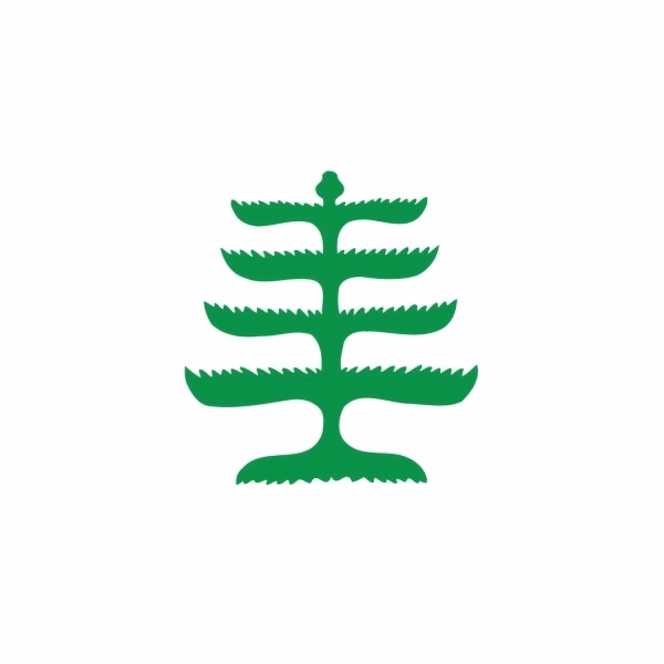 Special Historical Stick Flag - Pine Tree