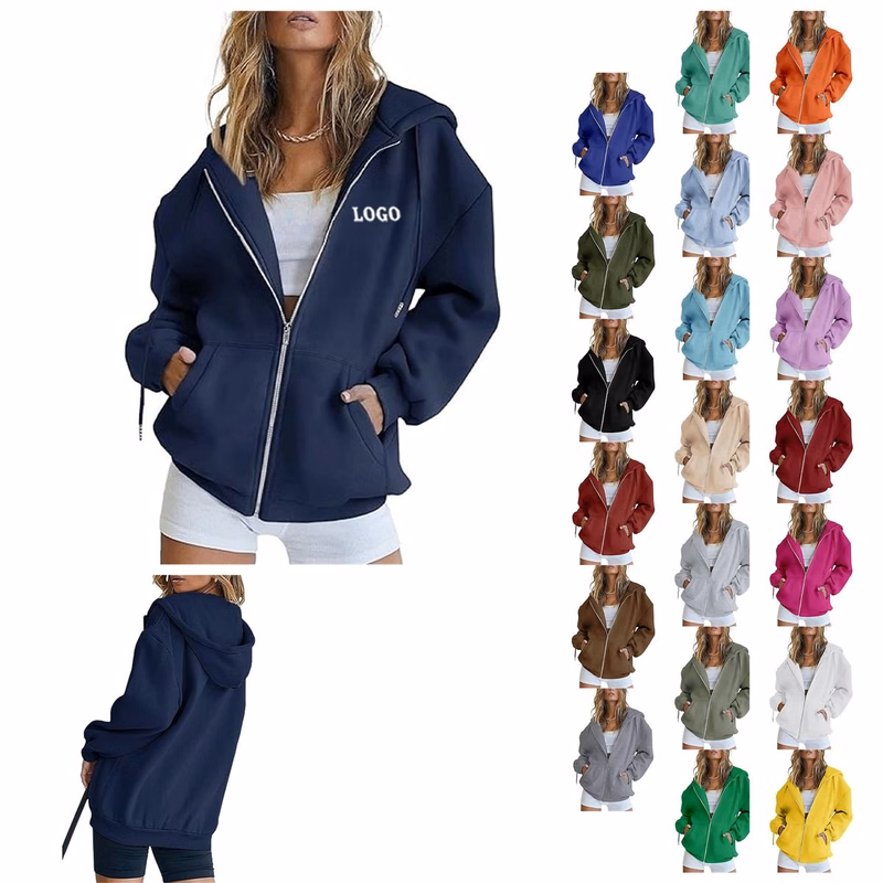 Women's Hoodies Casual Long Sleeve Track Jacket