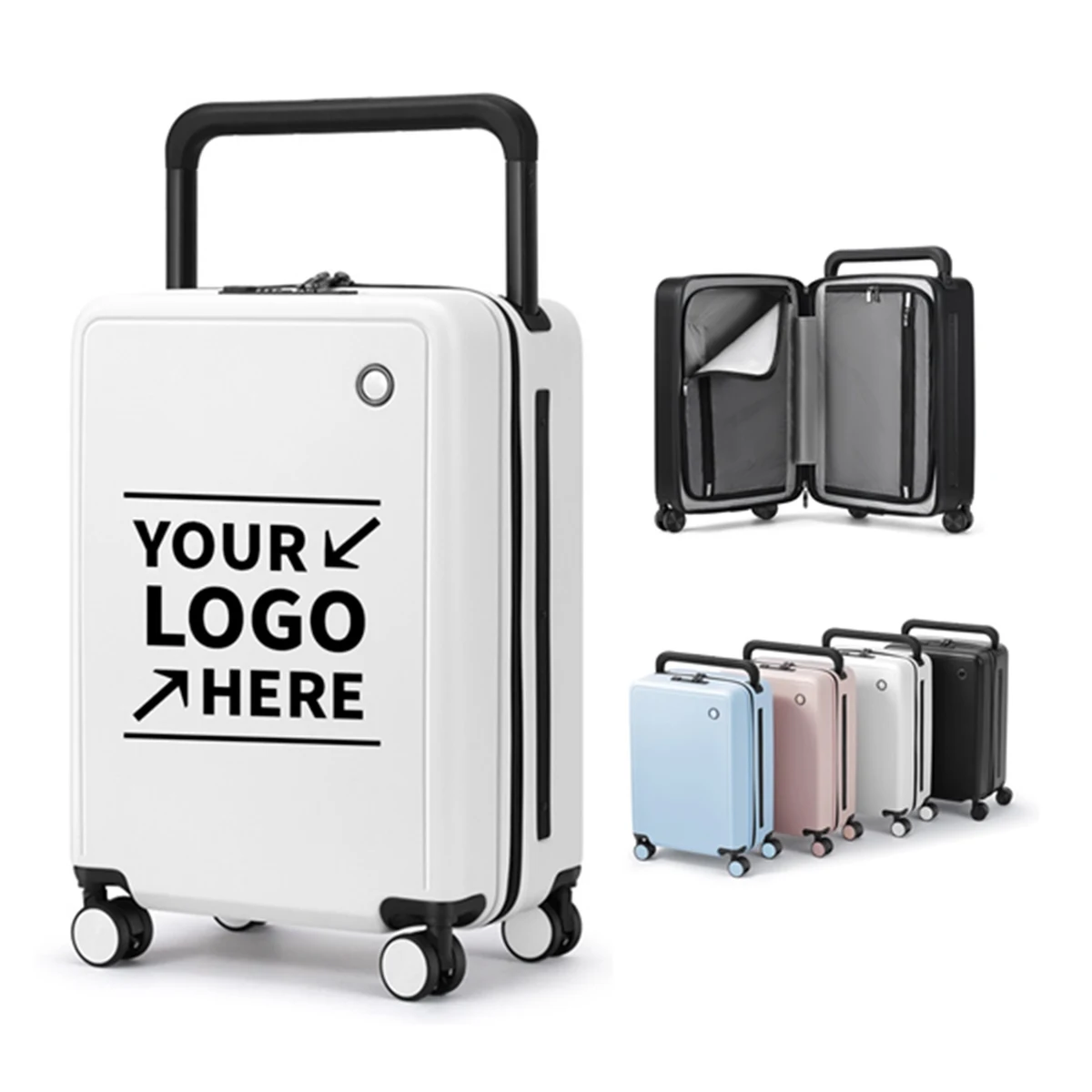 Large Capacity Luggage With Usb Port 1