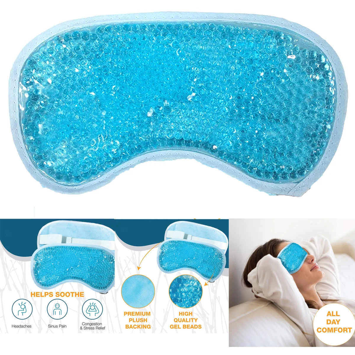 Hot Cold Plush Gel Bead Relief Wrap 1