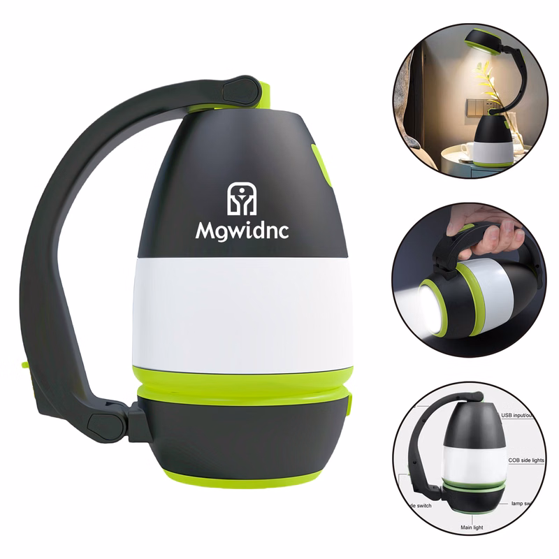 3-in-1 LED Camping Lantern with USB Rechargeable