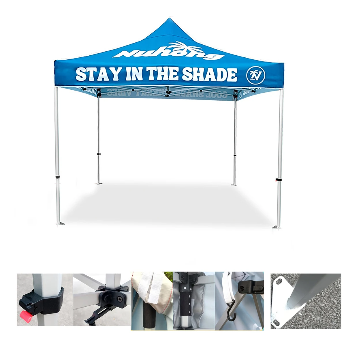 10x10 Custom Printed Pop-Up Canopy Tent 1