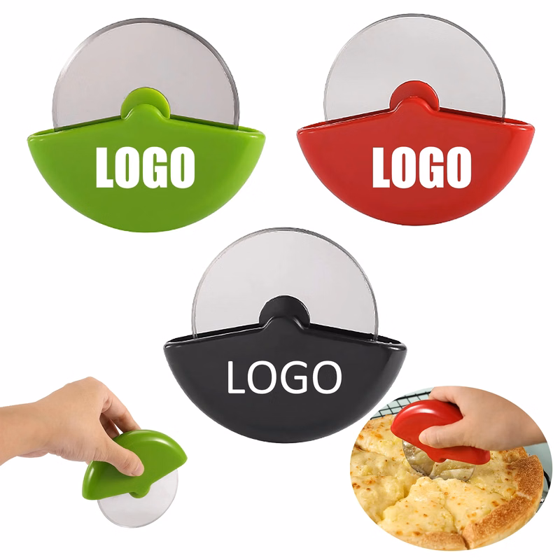 Handheld Round Rolling Pizza Cutter