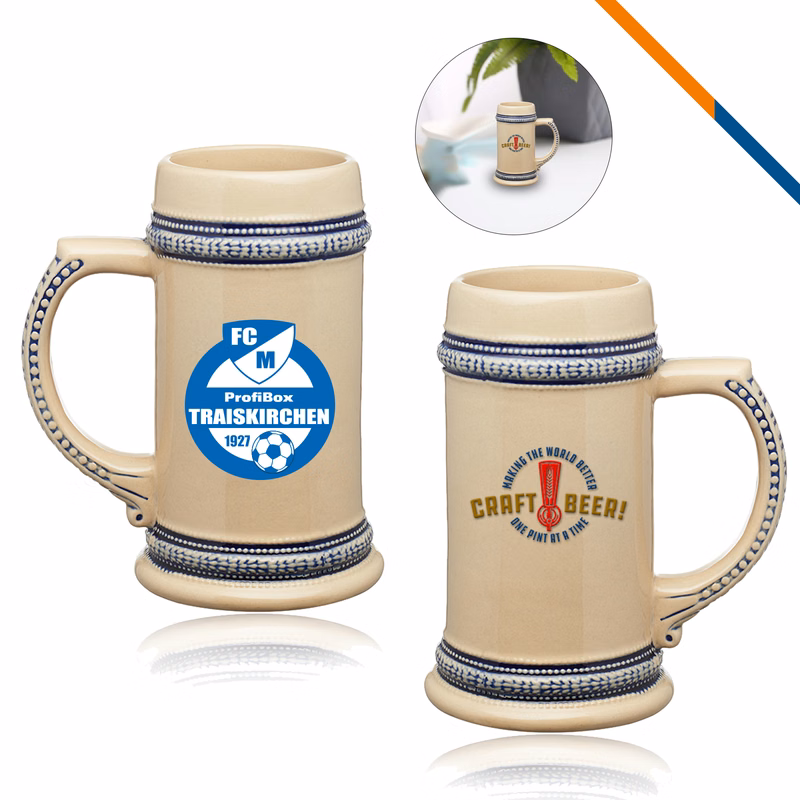 Trecent Ceramic Tankard - 17 OZ