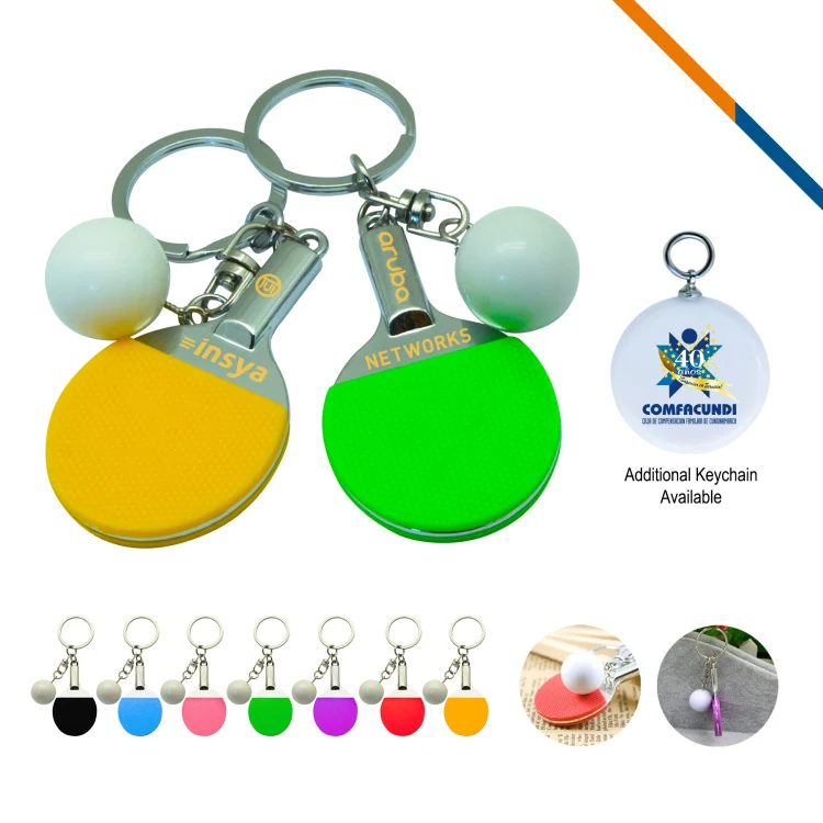Table Tennis Keychain 1