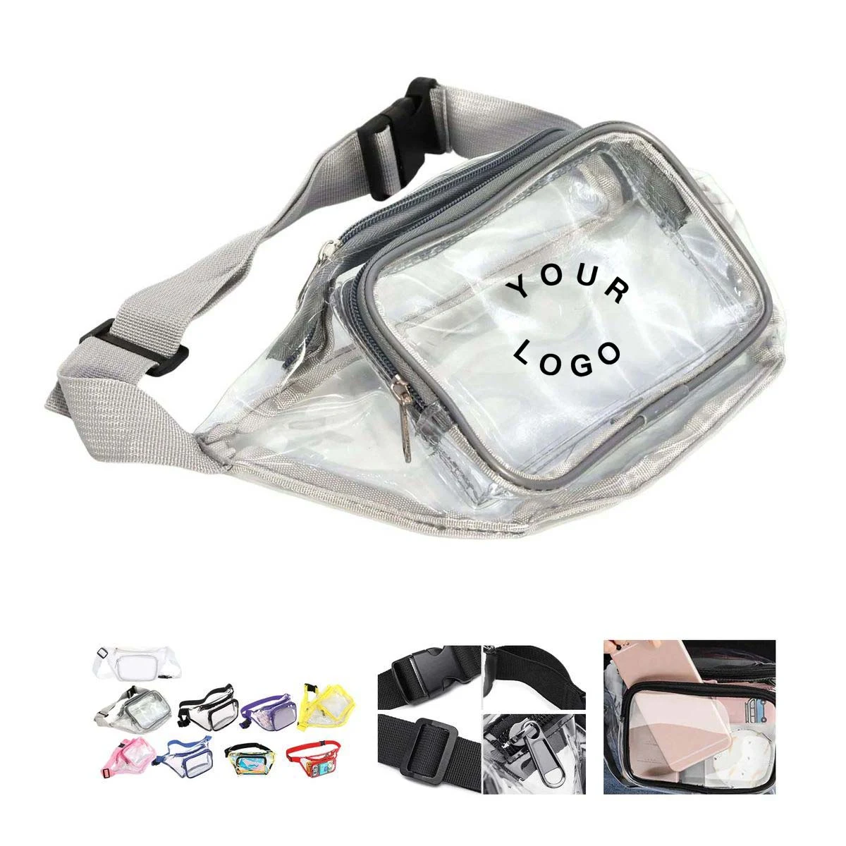 PVC Waist Bag for Travel and Daily Carry 1